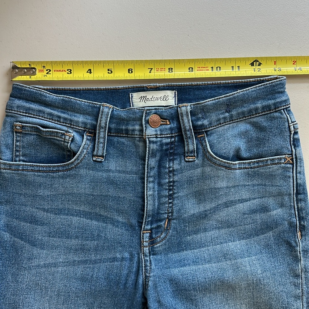 MADEWELL Classic Blue Skinny Jeans. - Picture 7 of 14